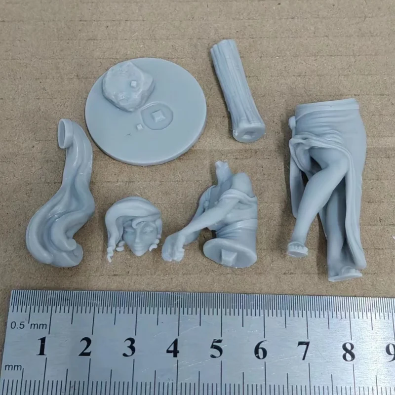 Megara nsfw figura de resina completa escala 1/24 75mm montar kit modelo em miniatura desmontado sem pintura diorama brinquedos