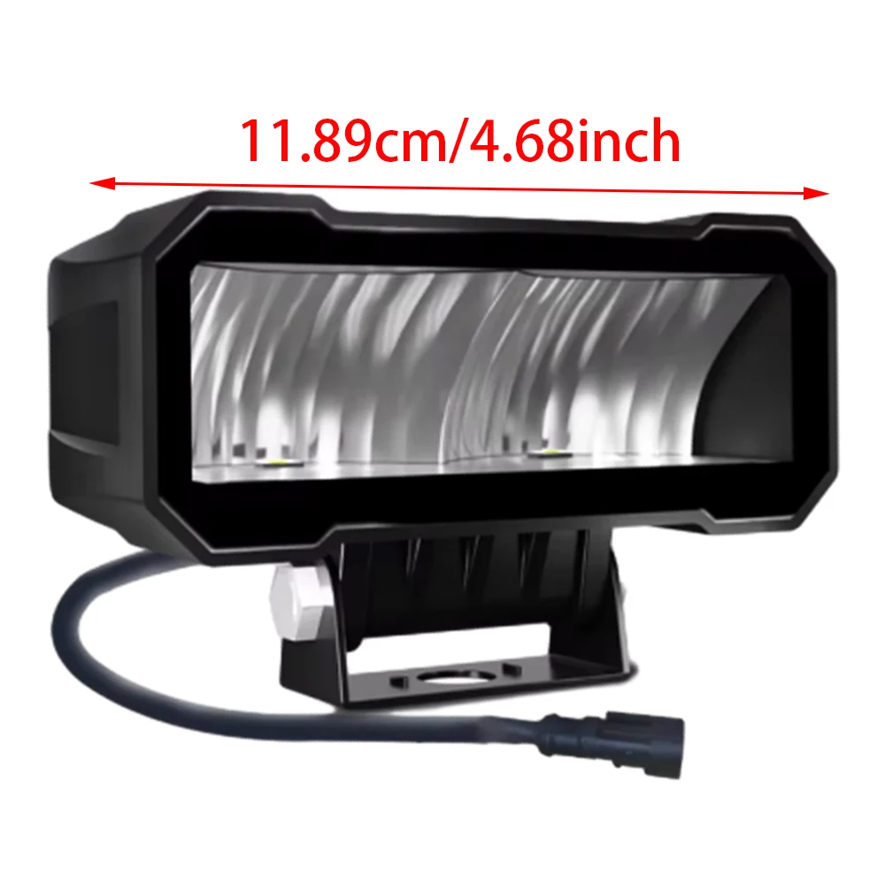 5-Inch LED Lightbar Aluminum Alloy Led Driving Light Pods LED Fog Lamp Backup Lighting for 4x4 Motorcycle Offroad SUV ATV Pickup