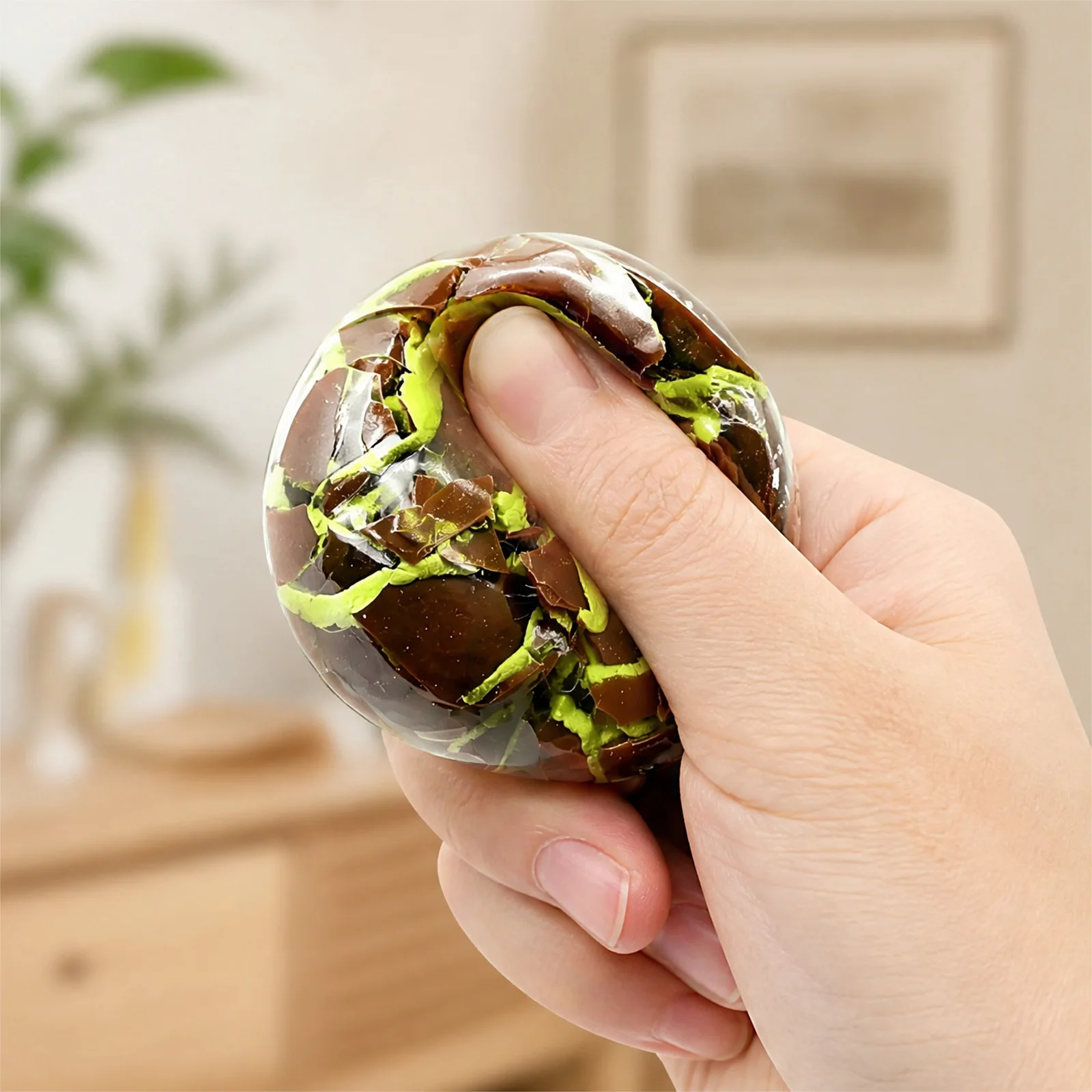Crispy Chocolate Handmade Balls Slow Rebound Creative Fidgets Toy Soft Touch for Classroom Prizes Party Favors & Holiday Gifts