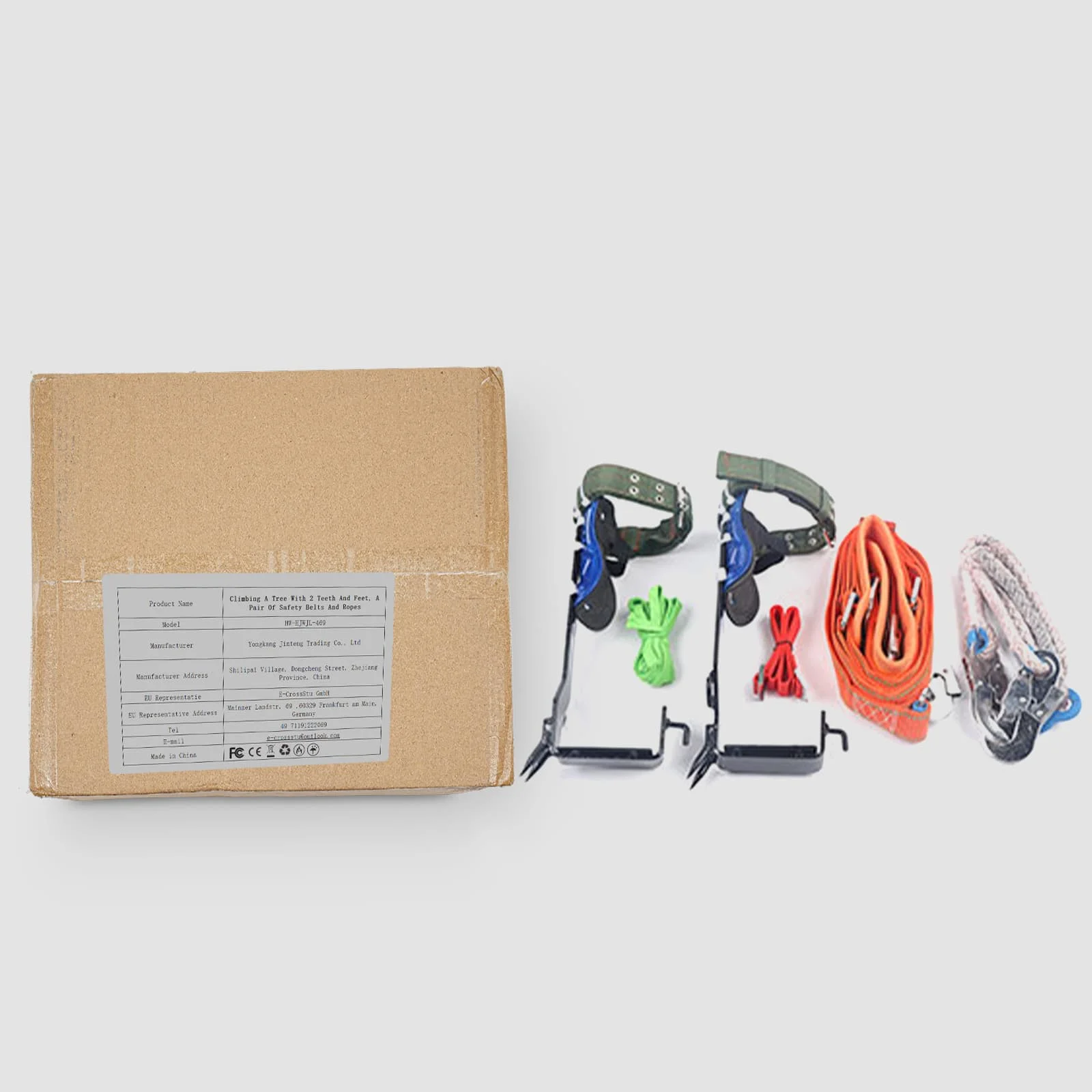 Strumenti per arrampicata sugli alberi Punta da arrampicata per esercitarsi sull'arrampicata sugli alberi Sopravvivenza nella giungla Arrampicata su roccia all'aperto, salvataggio antincendio e lavori aerei