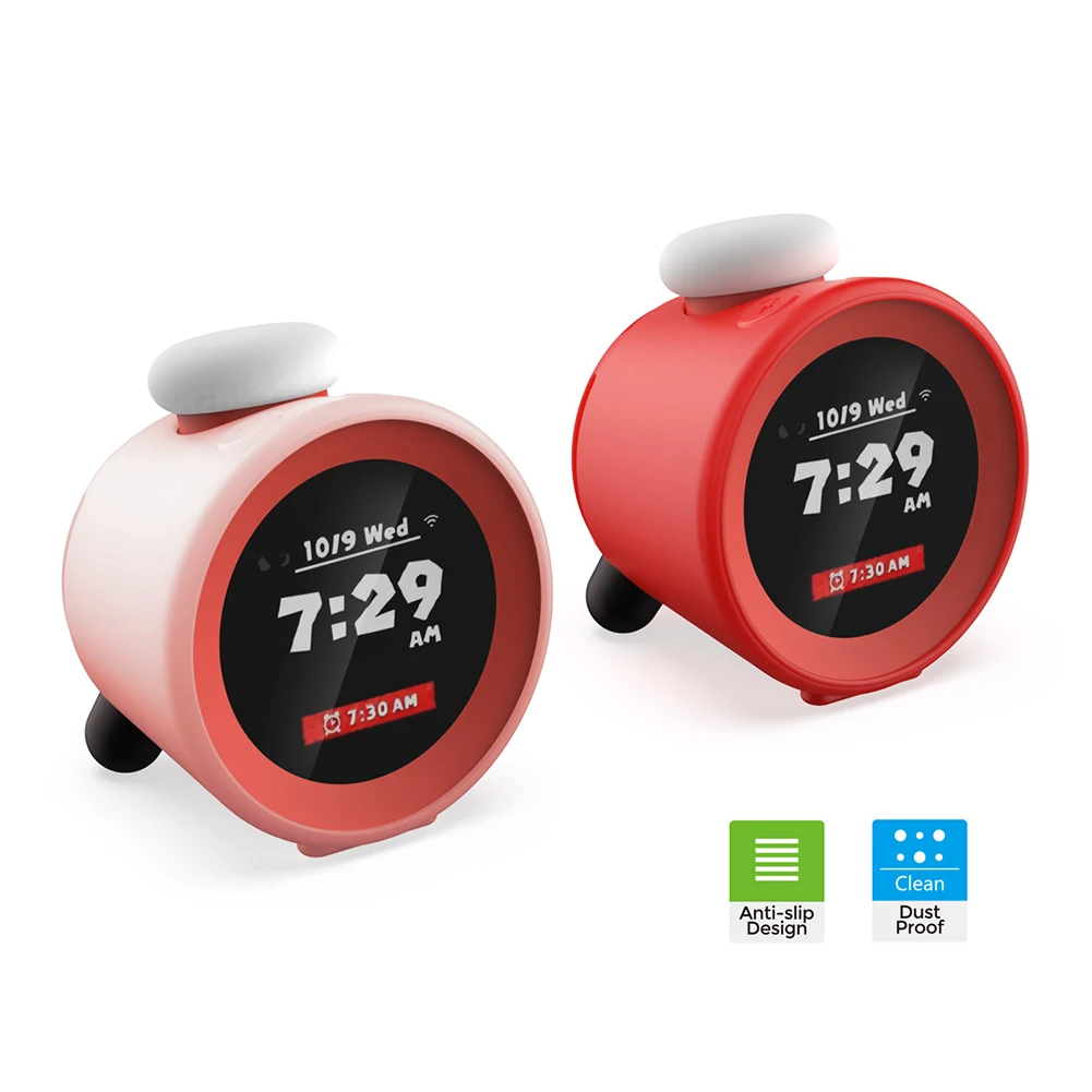 

Protective Skin Case Shockproof Soft Skin Cover Precise Hole Opening Silicone Sleeve for Nintendo Sound Clock Alarmo