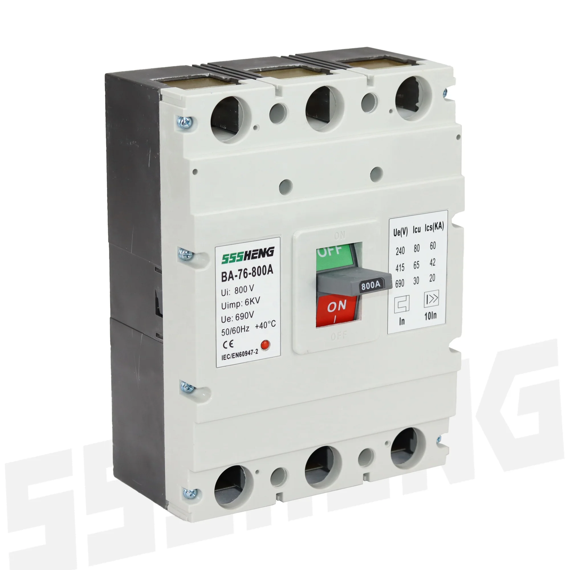 VA-76 BA-76 NM1-800S MCCB 800A 3P 65kA Cabinet Auto Distribution Switch