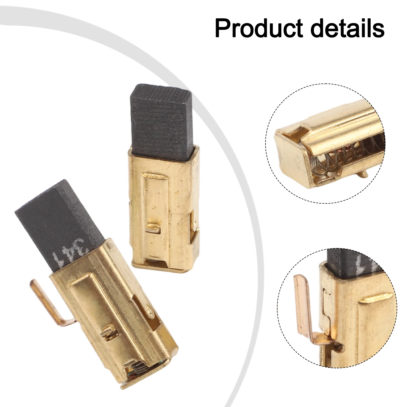 

Replacement Carbon Brushes for Bosch BE 620 SP and BE 622 SR Hammer Drill Planer Drill Saw Holder 316033730 Two Pack