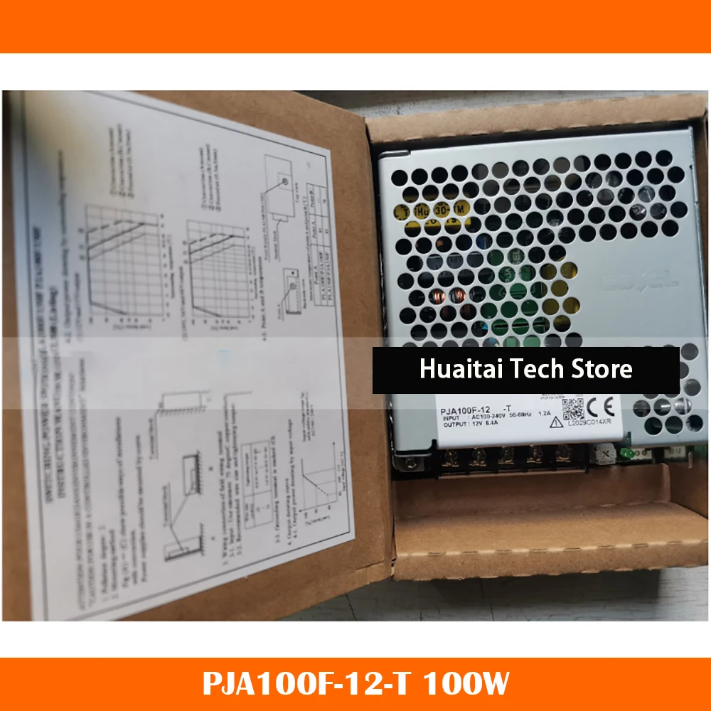 For COSEL INPUT AC100-240V 50-60Hz 1.2A OUTPUT 12V 8.4A Power Supply PJA100F-12-T 100W