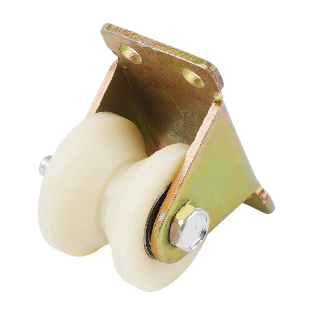 Practical Brand New High Quality Useful Grooved Roller Nylon Track Pulley V / U Grooved Heavy Duty Sliding V Nylon