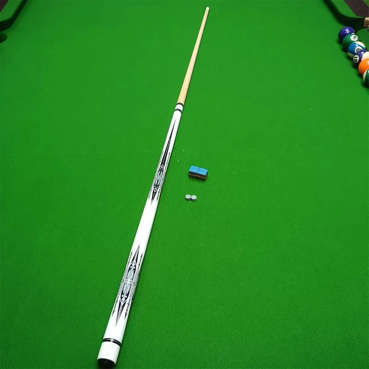 Black And White Technology Carbon Surface Paint Medium Head Black Eight Large Head American Nine Ball Billiards Club Billiards