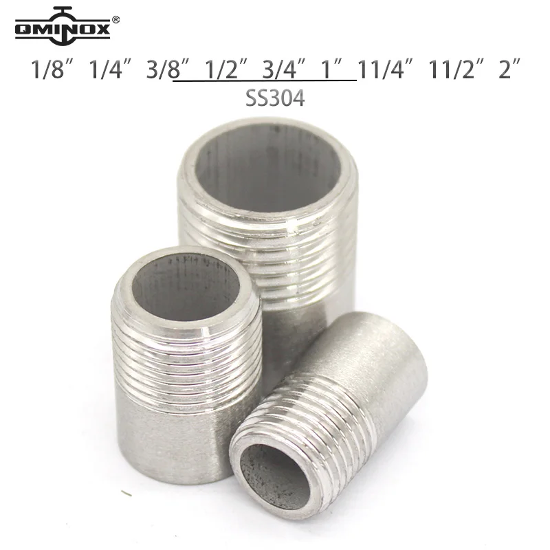 Male Thread BSP Socket SS304 Coupling 1/8