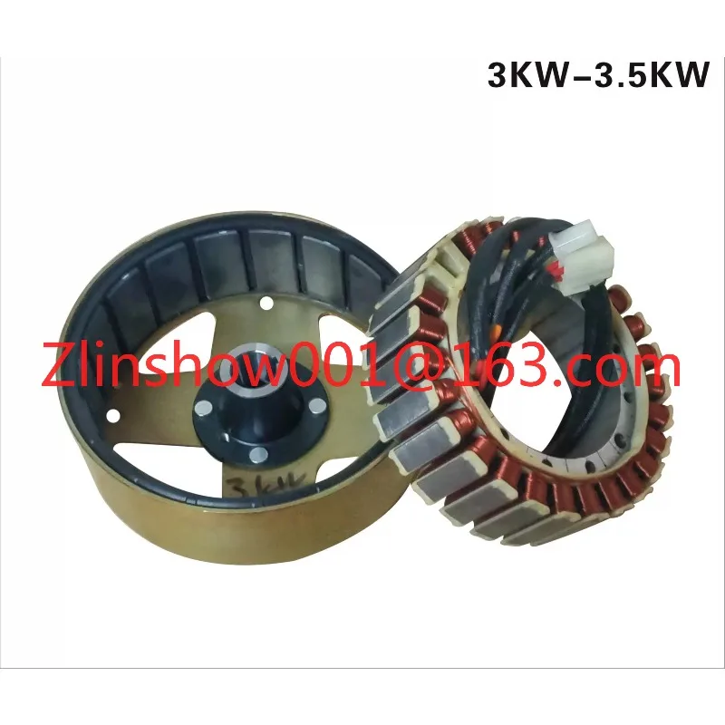Variable frequency generator 3.5KW/5KW stator rotor pure copper, original inverter