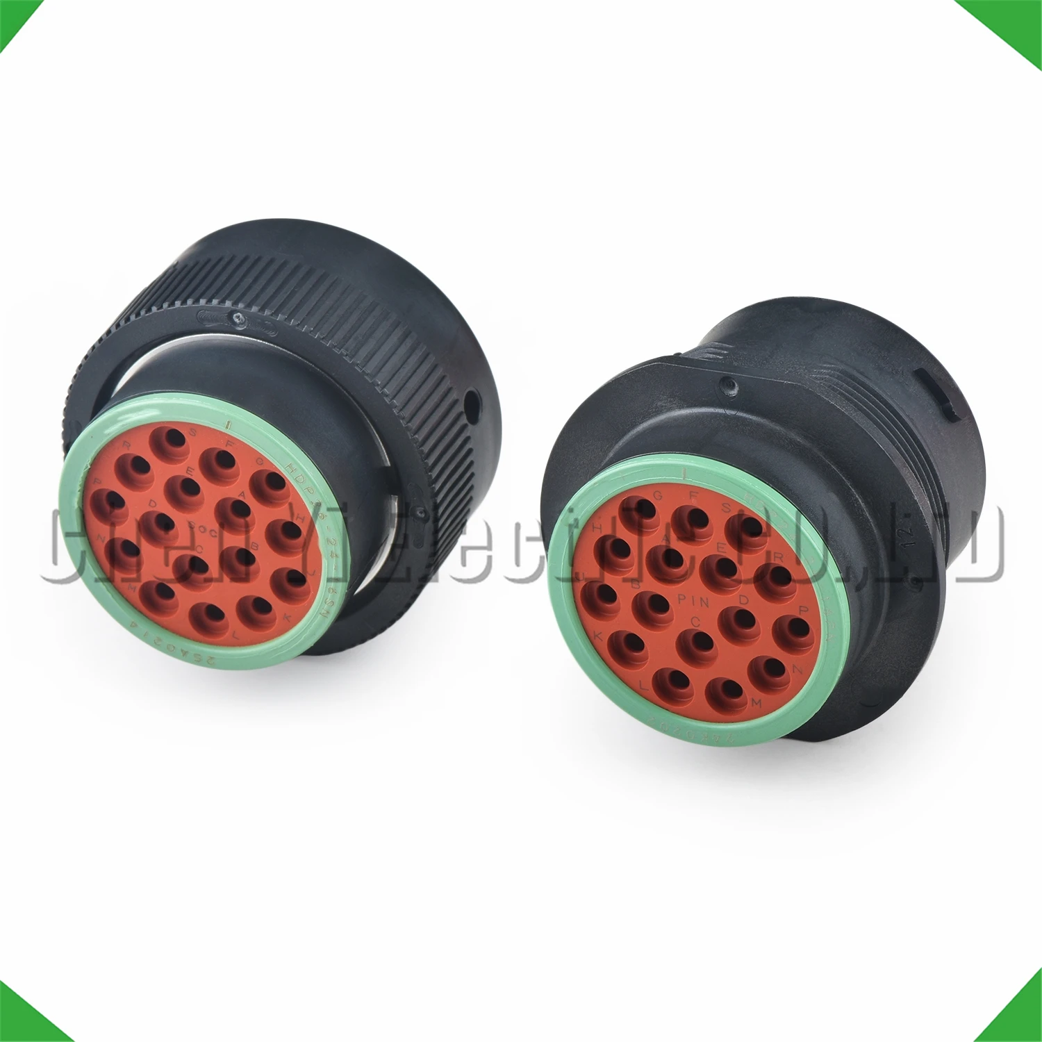 16 Pin Automotive Connectors diagnostic tool Wire harness Plug HDP26-24-16SN HDP24-24-16PN For CAT