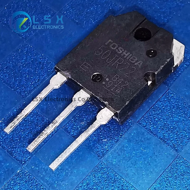 10PCS 50JR22 GT50JR22 GT50JR22 50JR21 50A600V Commonly used IGBT Field Effect Single Tube TO-3P Package Brand New and Original