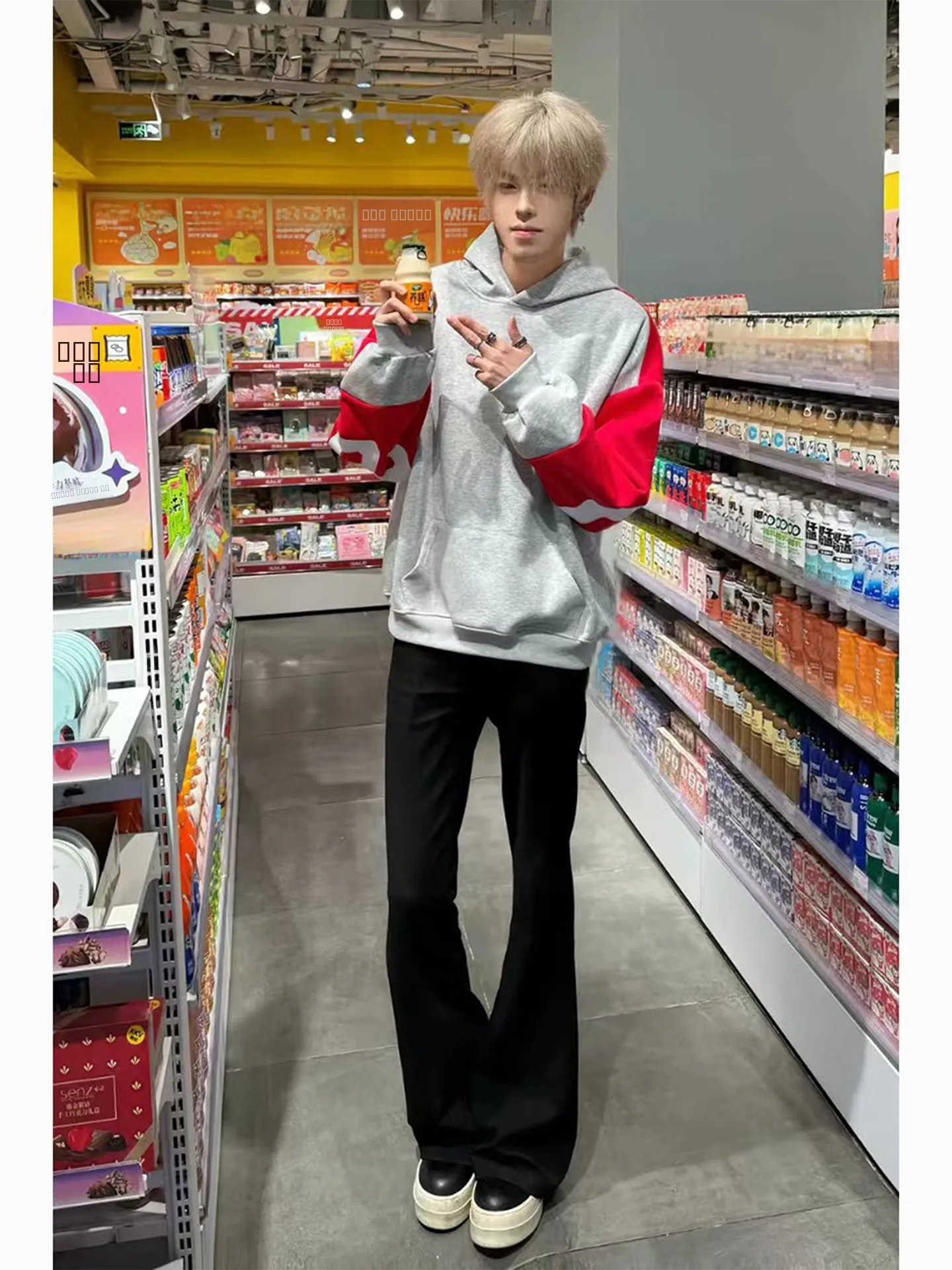 

Cleanfit Black Slim Fit Straight Leg Jeans Men's Autumn Winter American High Street Style Narrow Version Fashionable Jeans