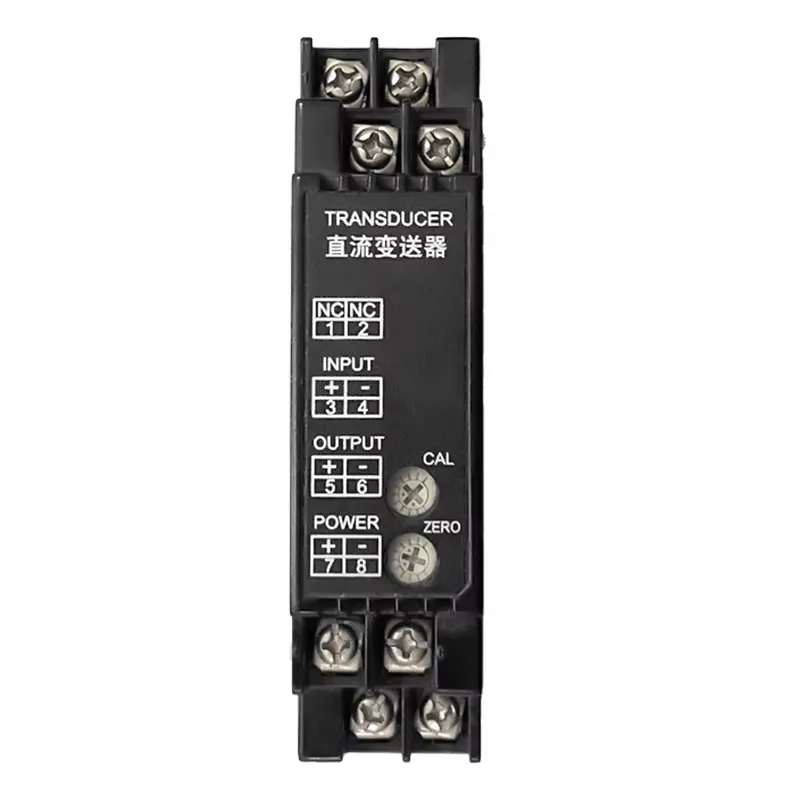 2026 YDL-DI/DV Signal Isolator 1 Input 1 Output 4-20mA 0-5V 10-10V Signal Converter Signal Splitter Current Separator