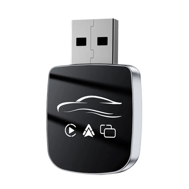 

Беспроводной адаптер CarPlay 3-в-1 для подключения к проводной системе, беспроводной адаптер CarPlay, Android Auto, Smart AI Box, USB-адаптер