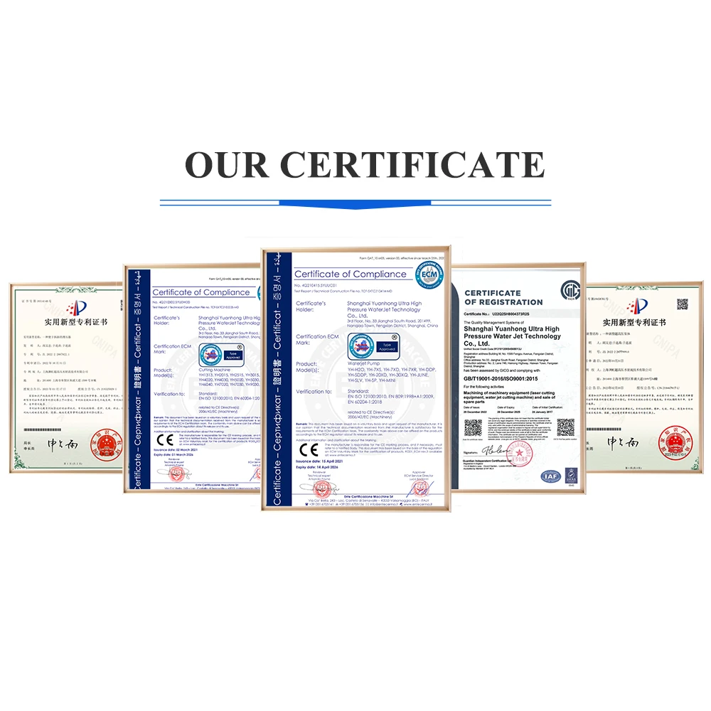 Waterjet Intensifier Parts Check Valve Repair Kits