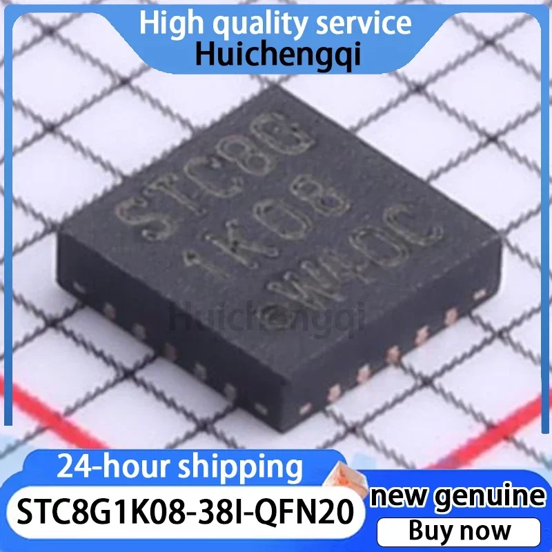 5PCS STC8G1K08-38I-QFN20 Enhanced 1T Microcontroller MCU