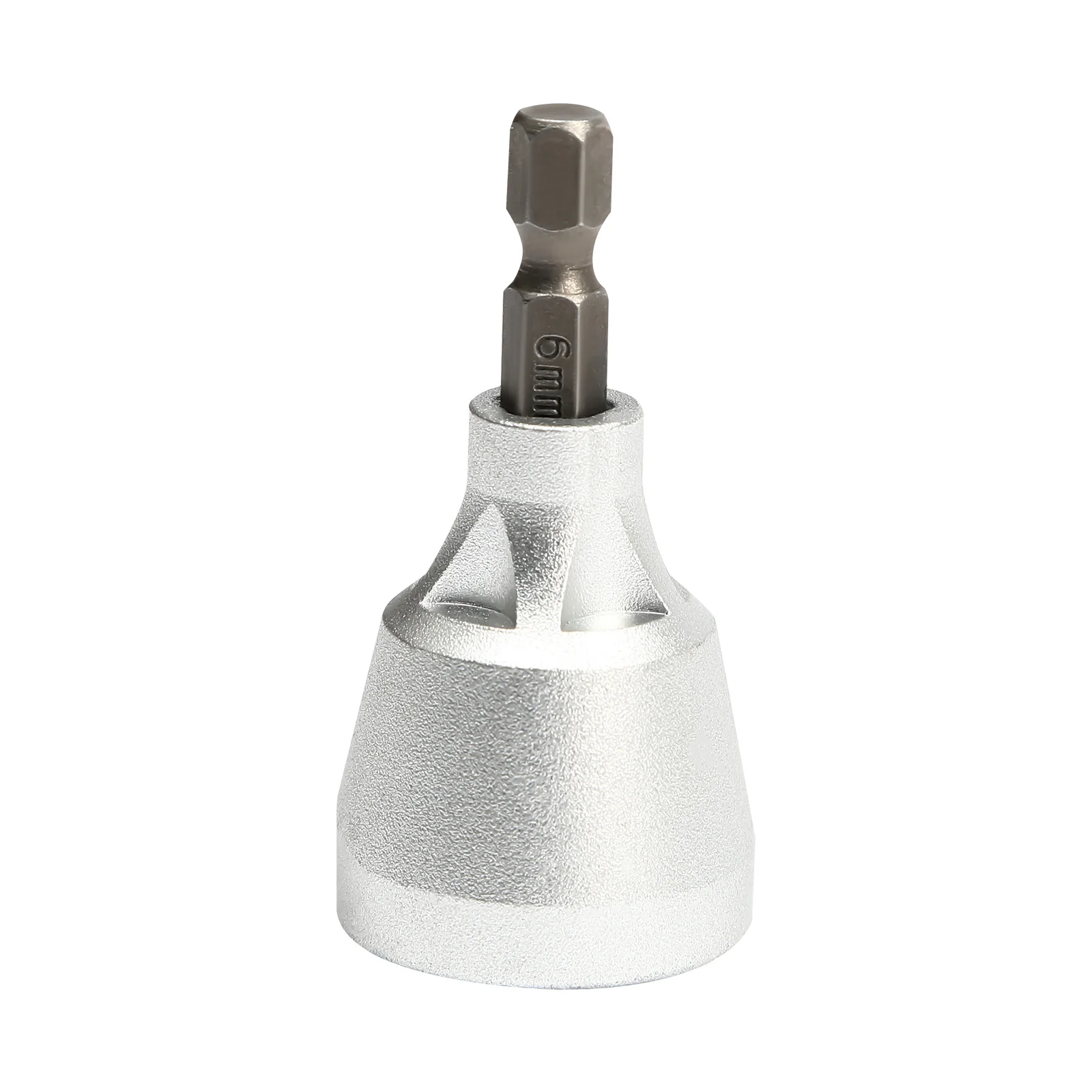 Utensile per smussatura esterna da 3-19 mm con 6 lame HSS: acciaio sabbiato, compatibile con trapano da 0-400 giri/min, sicuro senza scintilla, dispositivo di rimozione delle sbavature durevole