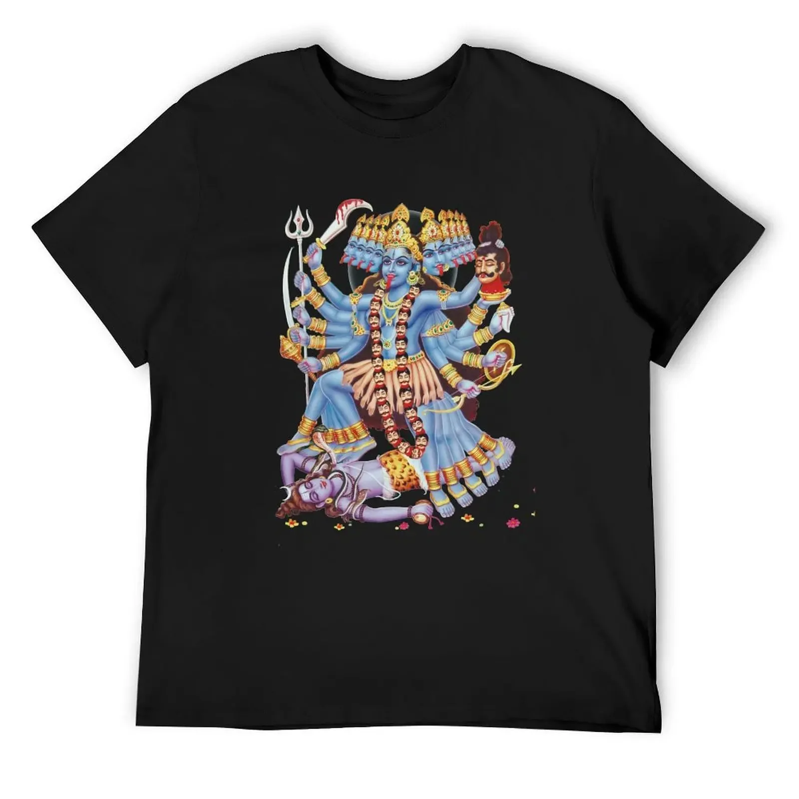 Kali, Kalika or Shyama Hindu Goddess T-Shirt anime clothes cute tops man t shirt t shirt men 100℅ cotton