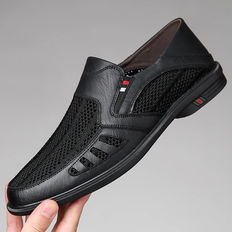 

2026 Summer New Casual Business Trendy Fashion Comfortable Men's Shoes Versatile Breathable Soft Bottom Casual British Style