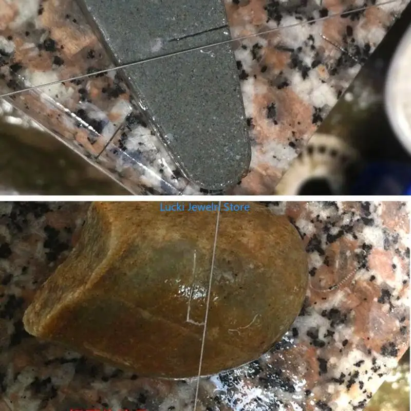 

193E 1 метра/лот 0,38 мм алмазной проволока для нефритового каменного керамического стекла из дерева. Точная резка