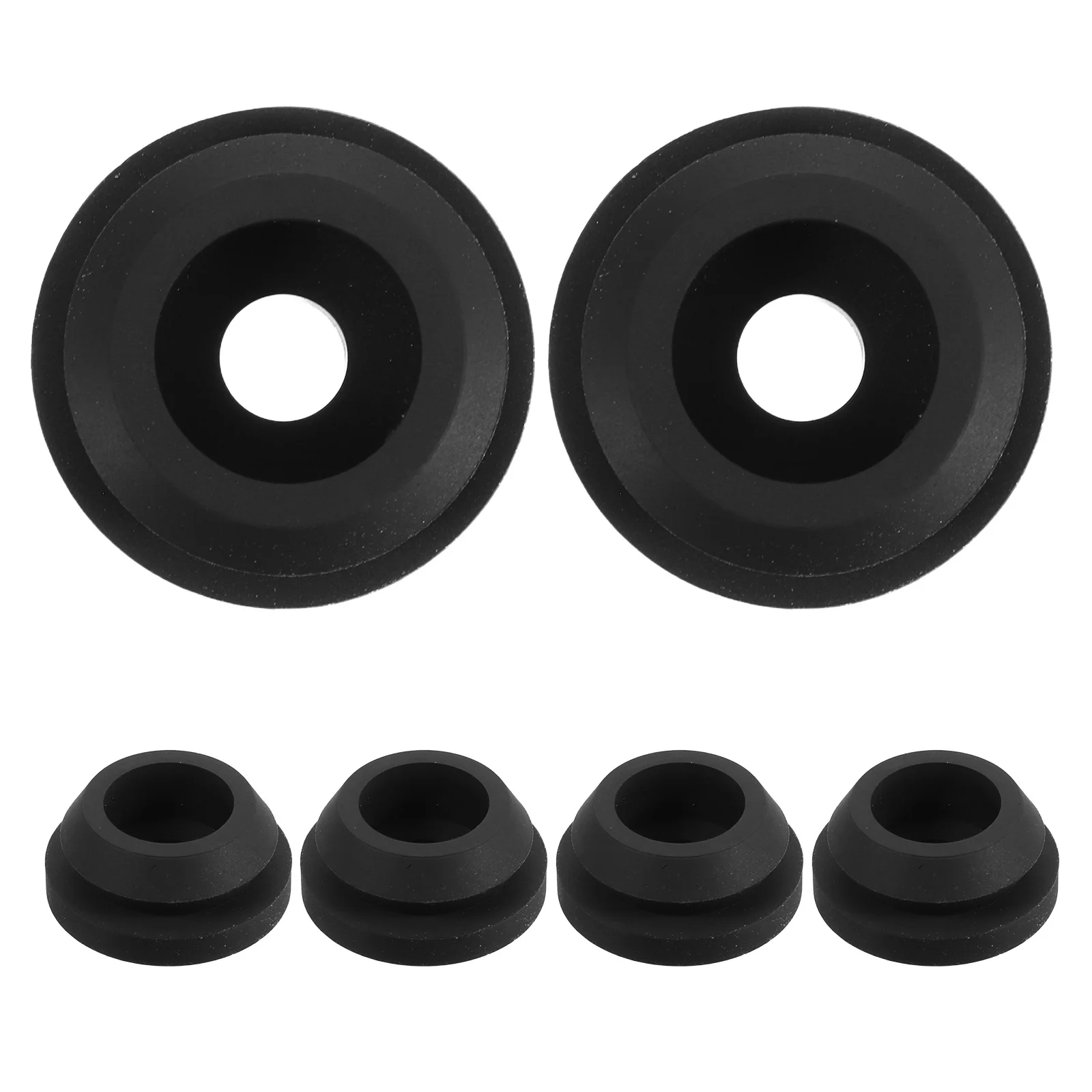 6 قطعة Rv موقد الحلقات العلوية المطاط الوسائد الواقية مجموعة تركيب آمنة لقطع غيار كوكتوب مقطورة معدات التخييم