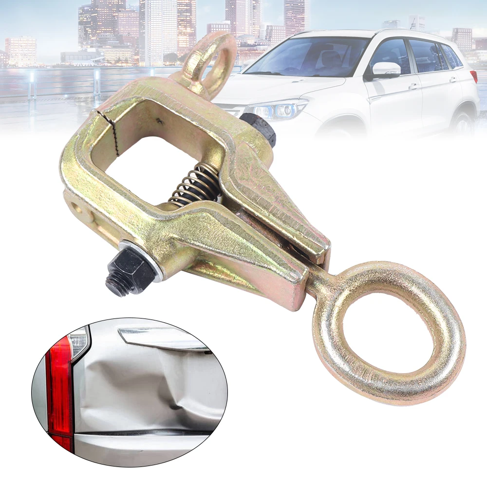 5 Ton 2 Way Auto Body Repair Pull Clamp Frame Back Dent Puller Self-Tightening