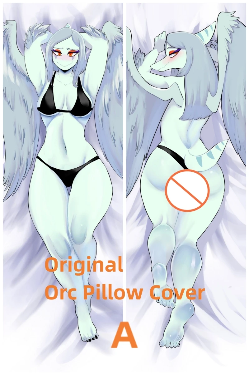 

Подушка Dakimakura в стиле аниме, оригинальные орки в виде животных, двусторонний принт в натуральную величину, наволочка для тела, подарки на заказ