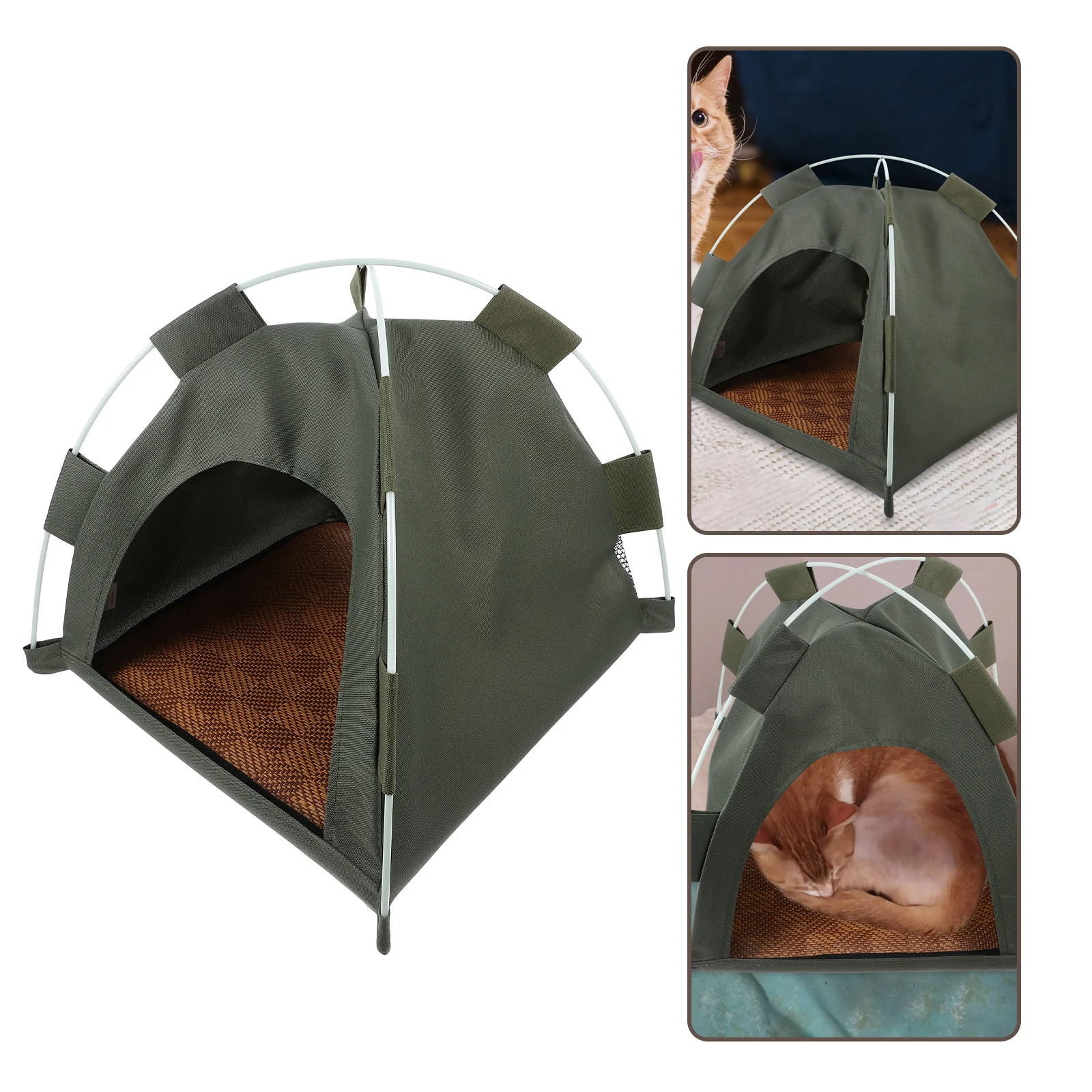 

Pet House For Cats Durable Lightweight Cat Tent Outdoor Indoor Small Pet Sleeping Tent Kitten Puppy Nest Comfortable Waterproof