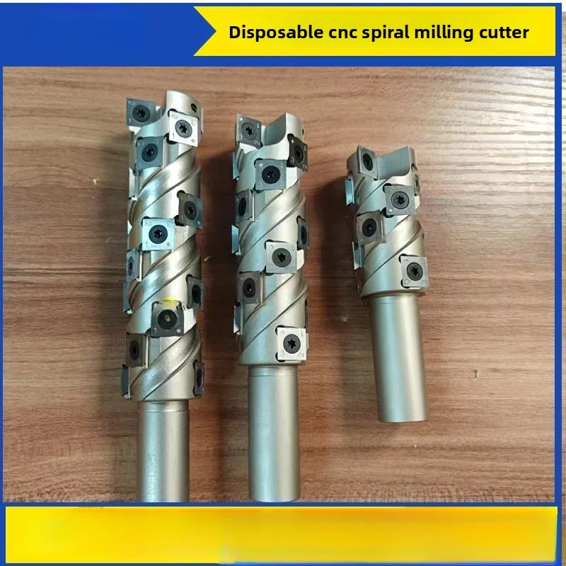 High Precision Woodworking Spiral Cutters Disposable CNC Milling Tools for Trimming Grooving