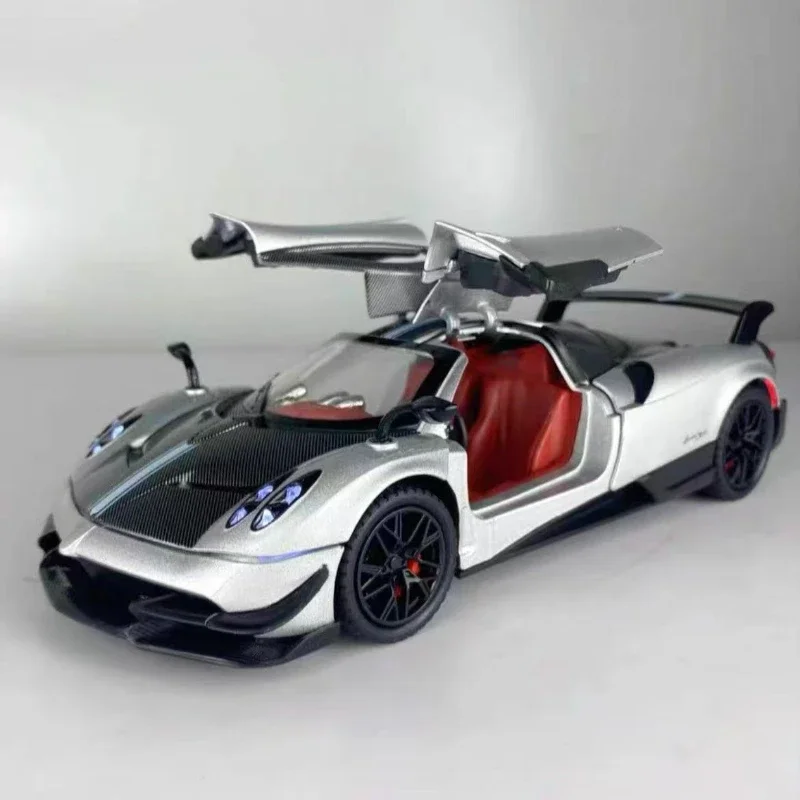 1:24 Pagani Huayra BC Legering Sport Model Diecast Metal Racewagen Voertuigen Model Geavanceerde Auto Model Collectibles