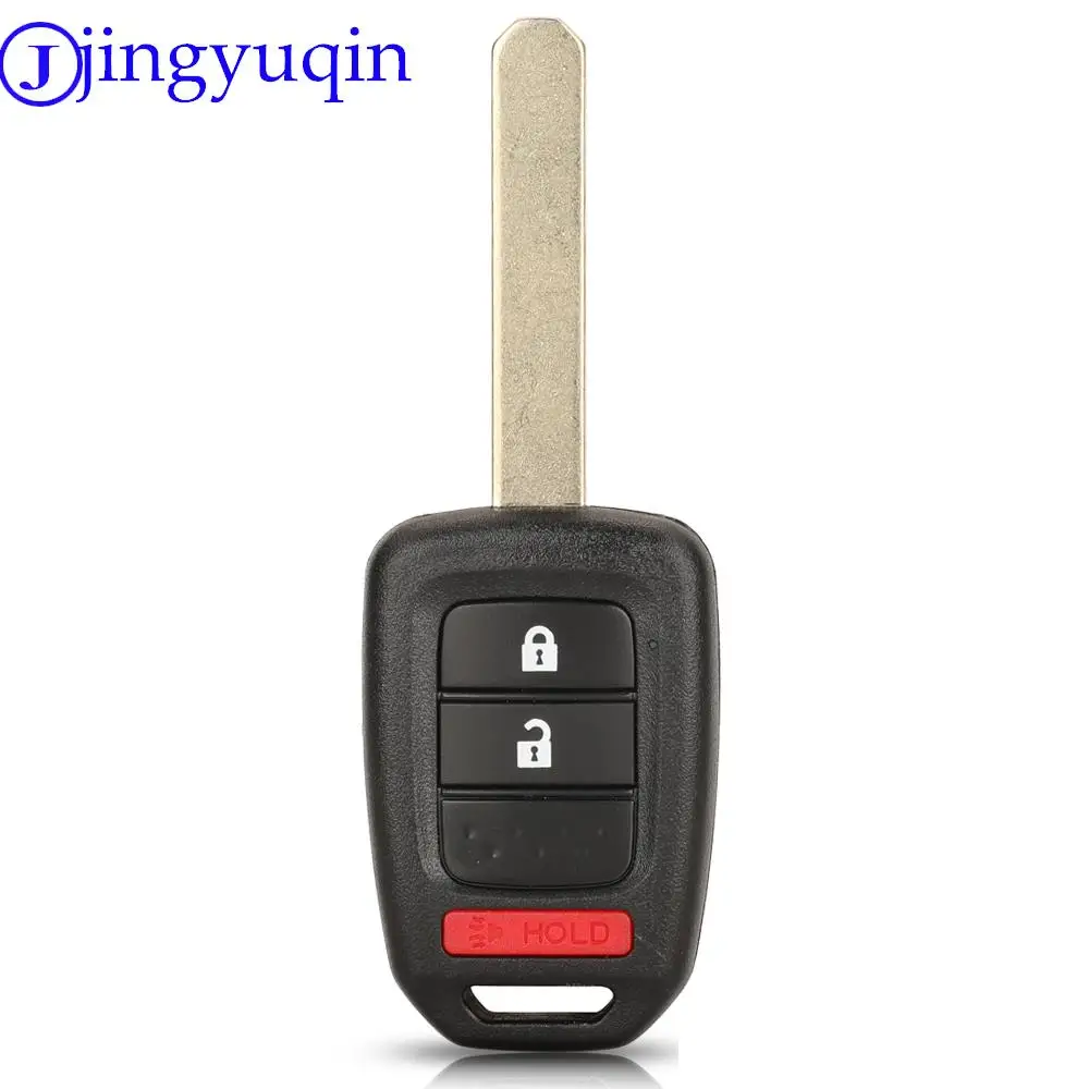 Jingyuqin-llave de coche con Chip PCF7961, mando a distancia para 2013-2015 Honda CRV 2013-2017 Accord Civic Fit MLBHLIK6-1TA ID47 313,8/433 Mhz