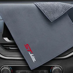 Car Cleaning Drying Cloth High Water Absorption Car Wash Towel For Ford ST STLine Focus x 2 3 Kuga FIESTA MONDEO