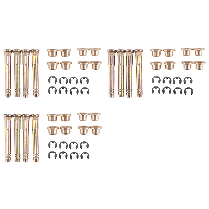 3X Car Door Hinge Pins Pin Bushing Repair Kit Fit For Honda Civic Accord Cr-V Crx Ek Eg view 2