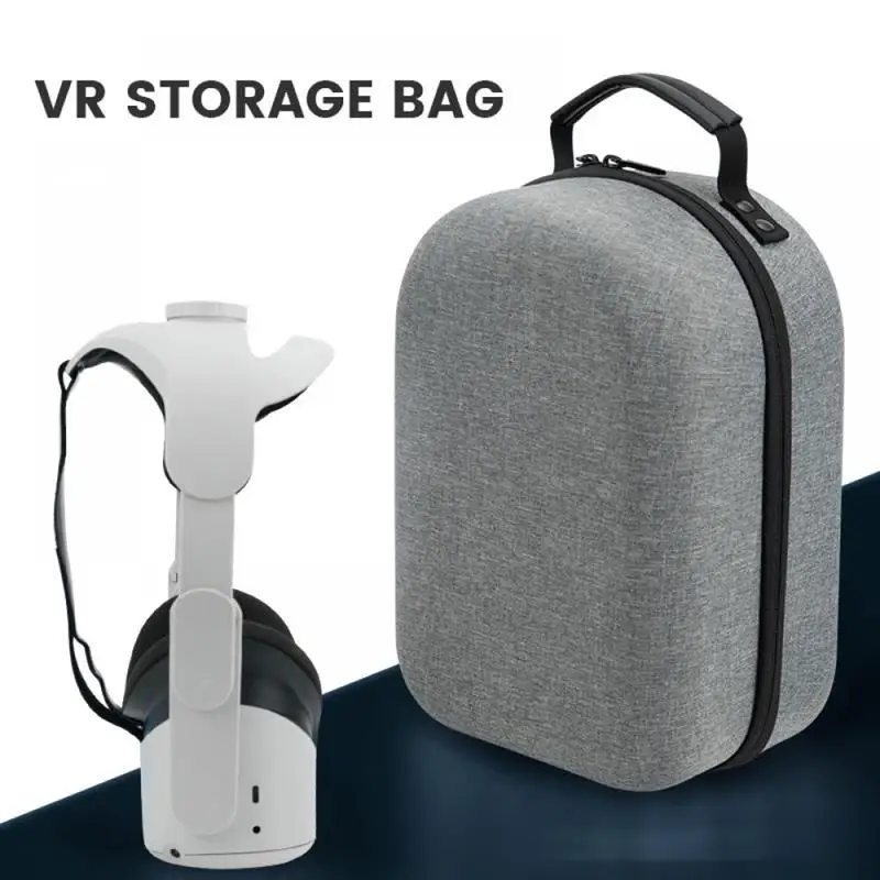 Portable Storage Bag For Oculus Quest 2 VR Carrying Case For BOBOVR F2 M2 Strap Halo Strap Improvements VR Accessories Handbag