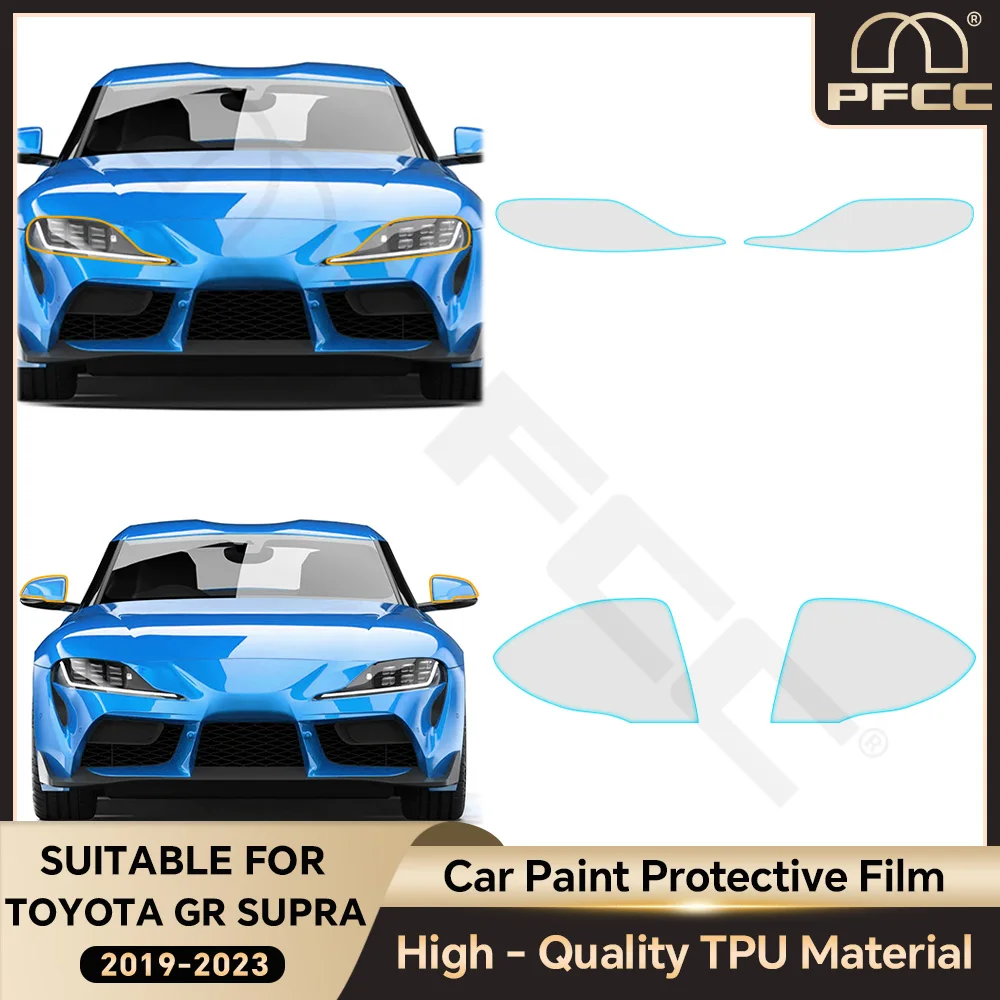 

PPF Invisible Car Paint Protection Film Clear PPF Decal Kit for for Toyota GR Supra 2019 2020 2021 2022 2023 Car Accessories