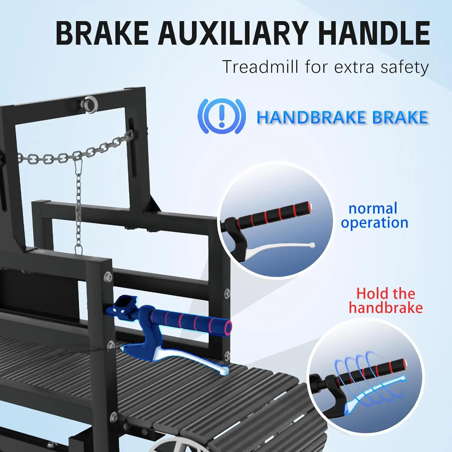 Dog Treadmill With Disc Brake, Resistance Adjustment & Speedometer, Upgraded Pe Slatmill For Large & Medium Dogs, Easy To Move