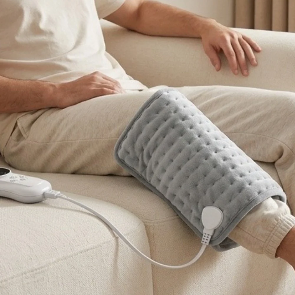 Electric Heating Pad for Waist Support with Variable Heat Options Compliant with Global Electrical Safety Norms
