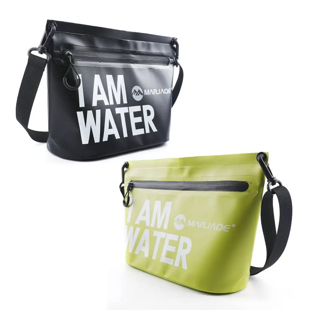 Waterproof Swimming Bag Drifting Diving Shoulder Waist Pack Bag Underwater Mobile Phone Bags For Beach Boating Water Sports