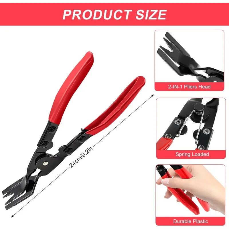 자동차 헤드 라이트 수리 설치 도구 트림 클립 제거 펜치 밴 도어 패널 페시아 대시 실내 장식 제거 도구 Dropshipping