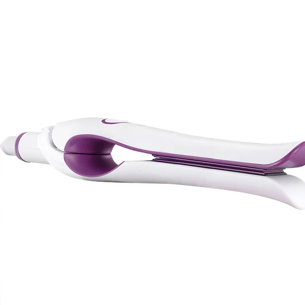 

Электрический ионный выпрямитель-плойка для волос 2-в-1, фиолетовый, с вилкой стандарта США, для салона и домашнего использования