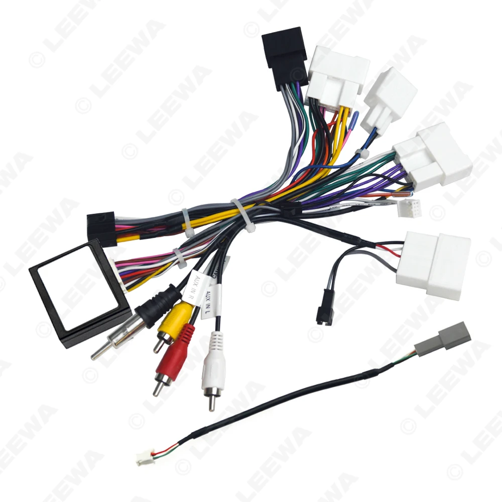 

Автомобильный 16-контактный адаптер жгута проводов LEEWA для установки головки Prado/Highlander/Harrier/Corolla Cross/Frontlander