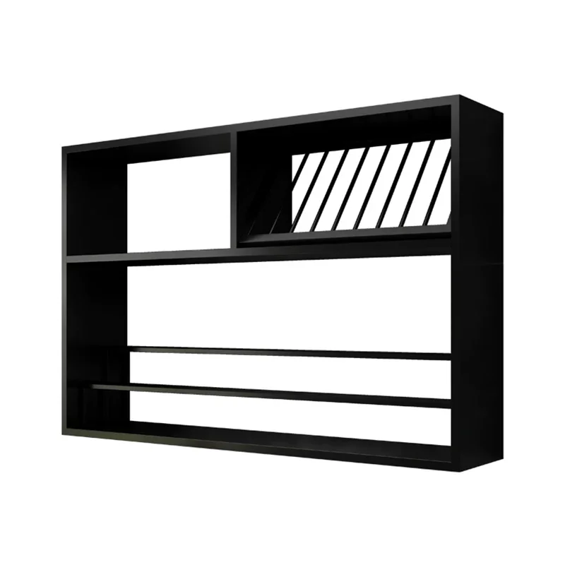 #@Bar counter wine rack, wine cabinet, storage rack, wall-mounted display stand, storage shelf, bottle rack, red rack