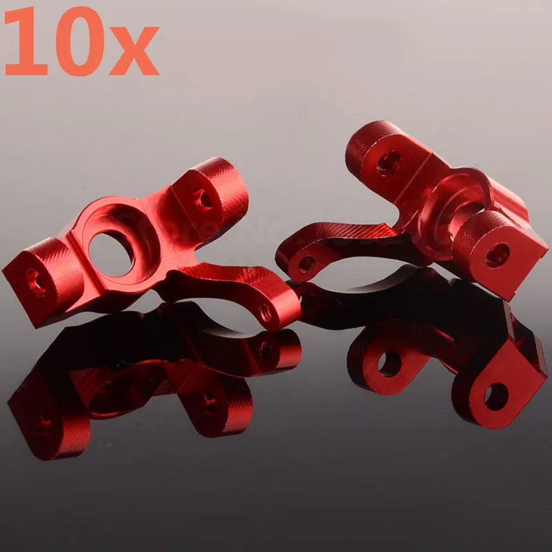 

10Pcs Wltoys RC Car Alum Steering Hub Carrier(L/R) K949-001 For 1/10 Scale Models Remote Control Car K949 CLIMBING Truck Crawler