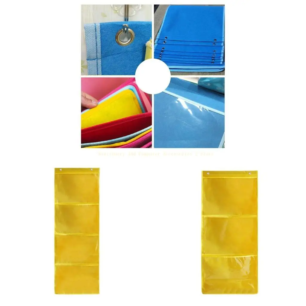 

Организатор настенных файлов HANING Удобный карманный диаграмма классной организации для детского сада домашние задания