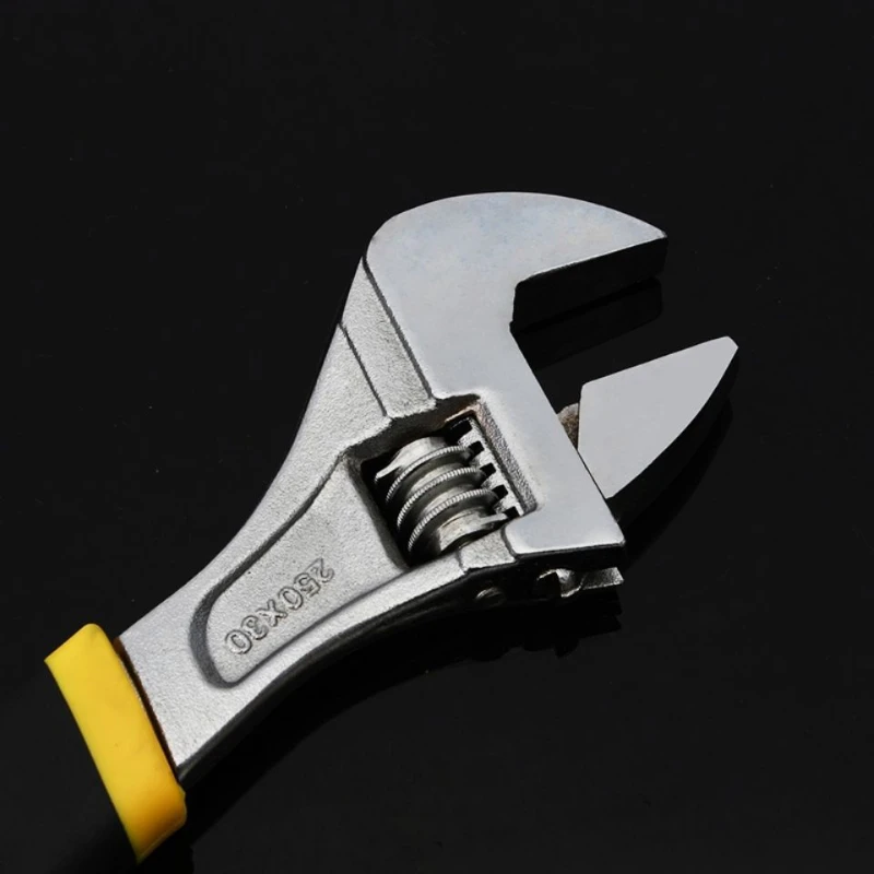 Hardware Tools 8 Inch Movable Wrench 10 Inch Open Wrench with Handle Glove Handle Use More Large Wrenches Live Wrenches
