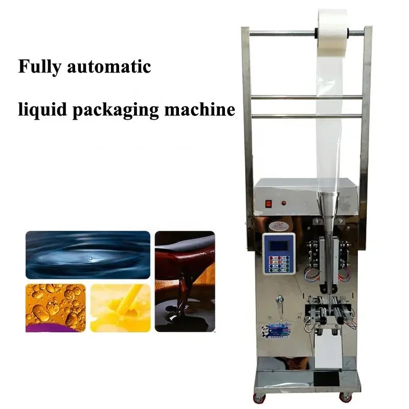 

Liquid Packaging Machine Electronic Metering Quantitative Seasoning Water Soy Sauce Vinegar Milk Red Oil Packing Machine