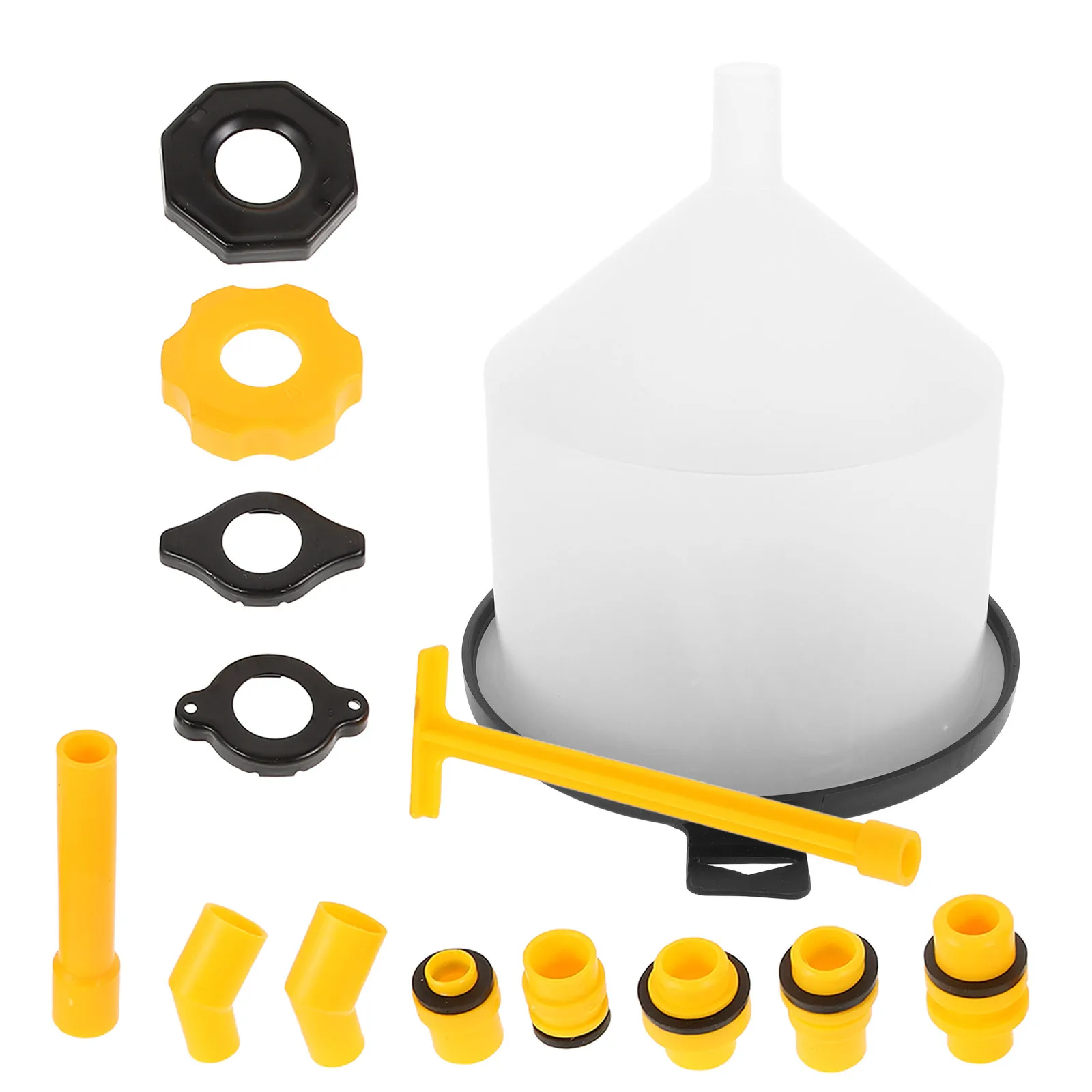 

1Set Automotive Anti-Freeze Funnel Set Universal Coolant Burp Funnel Kit Spill Proof Radiator Filling Tool for Car Boat Cooling