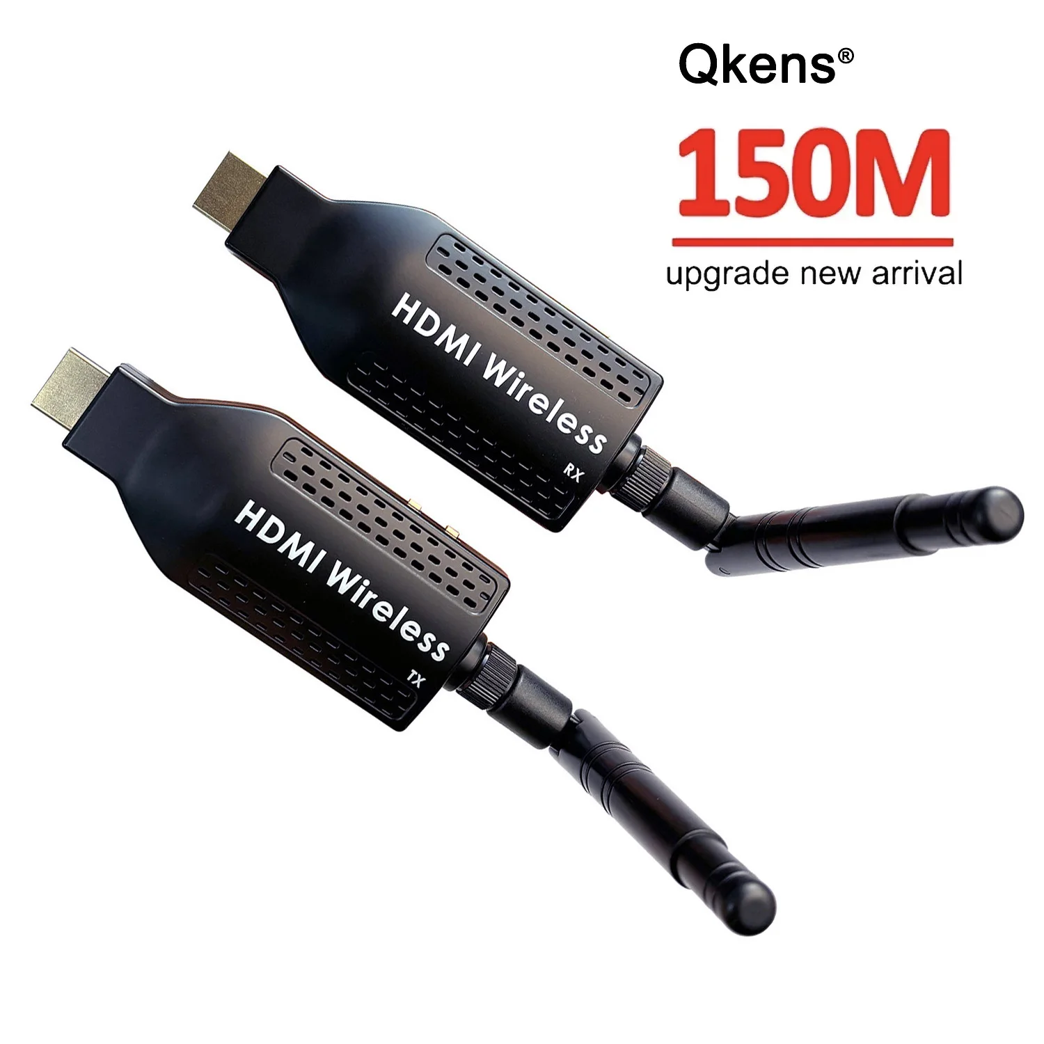 150 متر لاسلكي HDMI جهاز ريسيفر استقبال وإرسال الفيديو موسع 1 إلى 4 عرض محول للكاميرا DVD الكمبيوتر المحمول إلى شاشة التلفزيون العارض