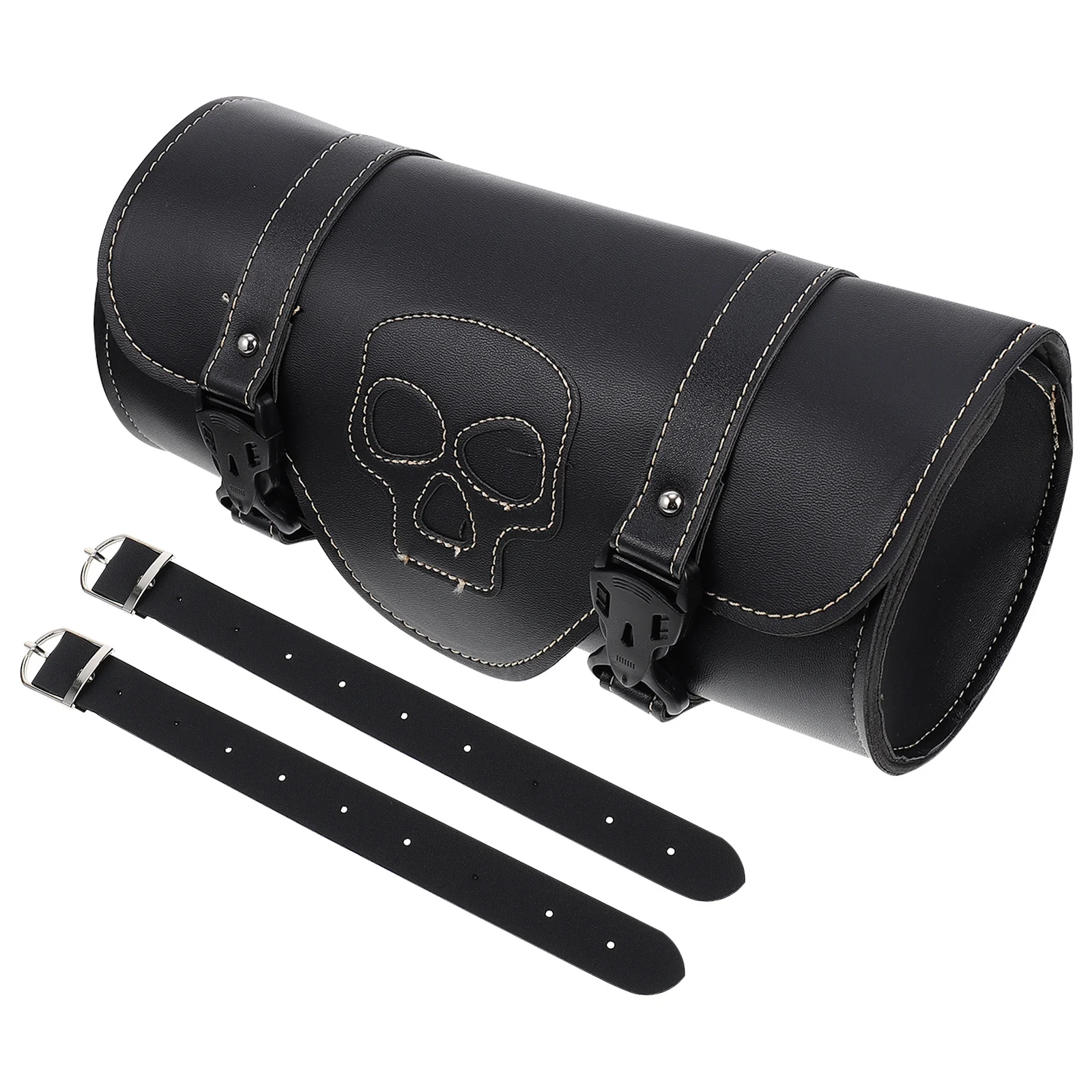 

Motorcycle Side Pouch Black Durable Waterproof Large Capacity Handlebar Tail Frame Storage Bag Motorcycle Side Pouch