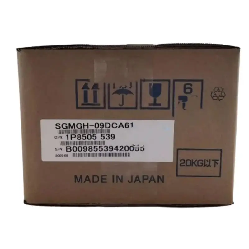 

New In Box Yaskawa SGMGH-09DCA61 Servo Motor 1 Year Warranty In Stock