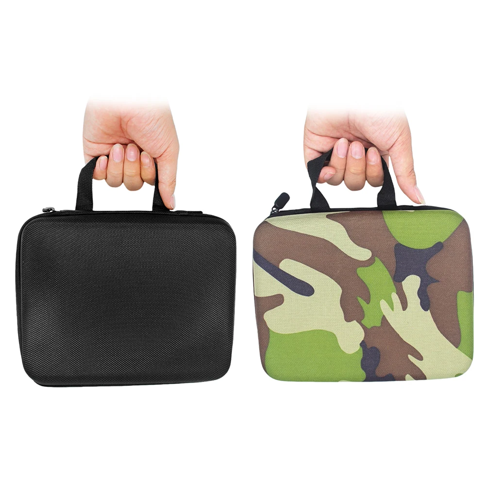 กระเป๋ากระเป๋าแบบพกพากันกระแทกกระเป๋าเก็บของแบบพกพากันรอยขีดข่วนกระเป๋าเครื่องส่งรับวิทยุเปิดตัวกระเป๋าล่าสัตว์สำหรับ UV-5R Baofeng UV-5RE Plus